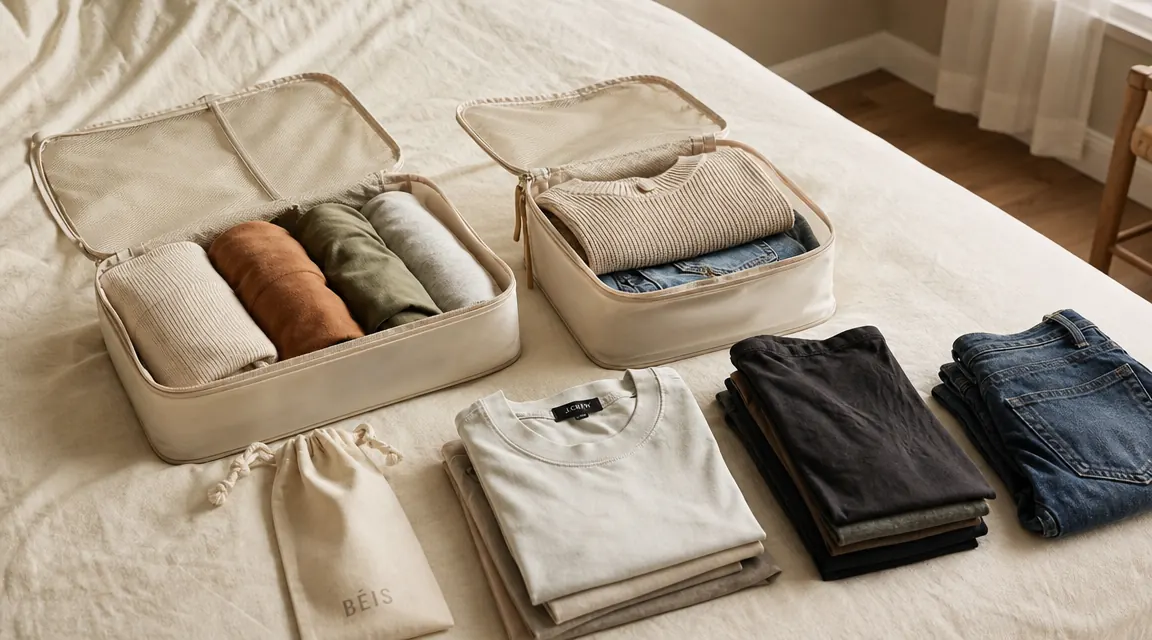 Amazon Essentials Packing Cubes vs BAGAIL: Which Set Actually Fits More?